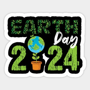 Earth Day Shirt Cute Earth, Earth Day 2024 Sticker